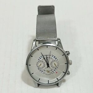 Gorgeous Multi Functional Geneva Watch Mesh Band